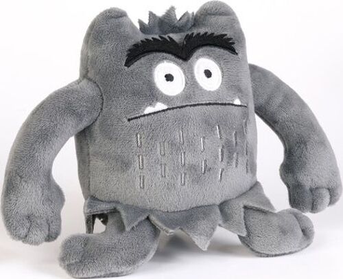 Le Monstre Des Couleurs Mini Peluche Monstre Grise - Mini Peluche Monstre Grise