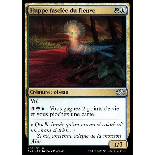 Huppe Fasciée Du Fleuve - Magic - Double Masters 2022 - U - 269/331