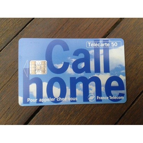 Télécarte 50u Call Home