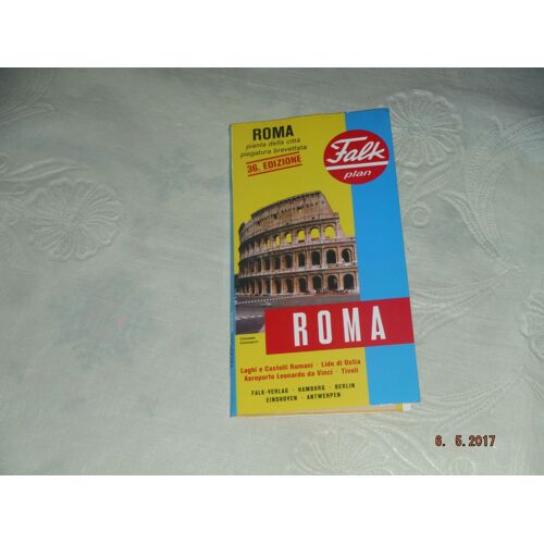 Roma Pianta Della Cita (Rome Plan De La Ville)