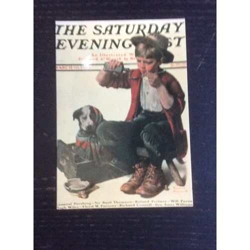 Carte Postale : The Saturday Evening Post, Particticing Intern, Norman Rockwell