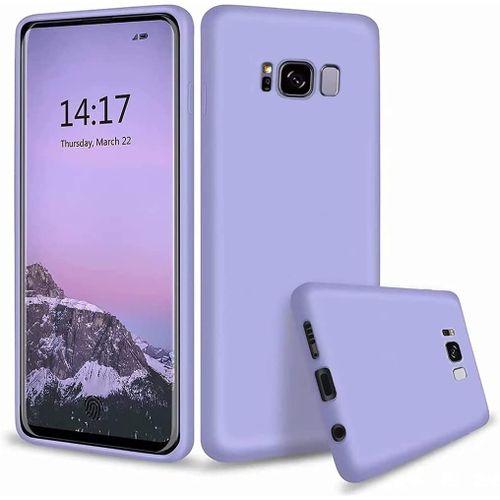 Samsung Galaxy S8 Plus Coque Ultra Mince Coque Pc Scratch Coque De Pour Samsung Galaxy S8 Plus Coque De - Bleu Violet