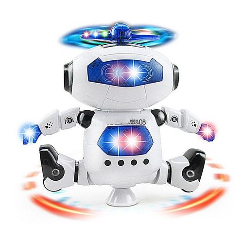 Jouet Robot Dansant Musical Interactif Pour Enfants - Mouvement À 360° Et Lumières Clignotantes !