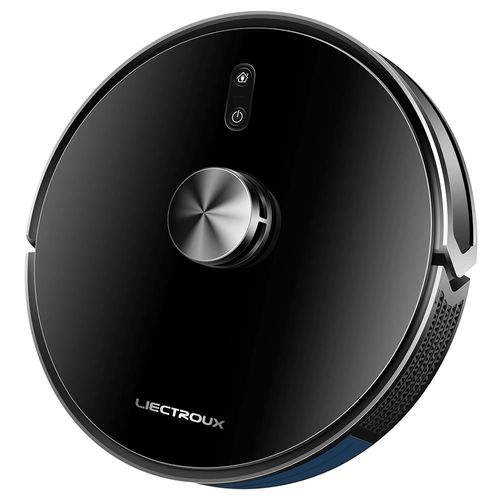 Liectroux X6 Aspirateur robot aspiration 6 500 Pa, navigation laser LDS, réservoir d'eau 235 ml, poubelle 400 ml, 5 cartes enregistrées, batterie 2 600 mAh, application/commande vocale