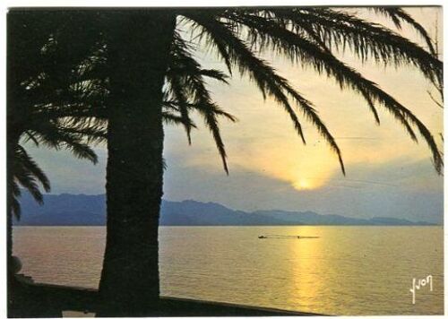 Carte Postale - Coucher De Soleil En Méditerranée
