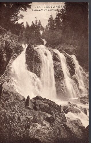 Carte Postale De Cauterets (Hautes-Pyrénées) Cascade De Lutour (Réf.118)