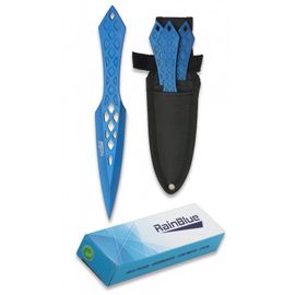 Set 3 Couteaux À Lancer Rainblue. Étui