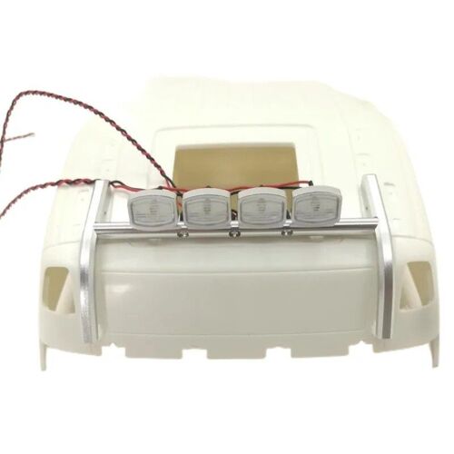 Projecteur Led Avanten Alliage D'aluminium Cnc, Budgétaire Léger En Métal Pour Camion Rc Tamiya 1/14, Tracteur Volvo 56360 F16