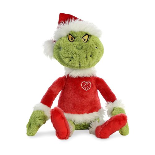 Peluche Magique Du Père Noël Grinch Vert - Parfait Pour Raconter Des Histoires De Noël