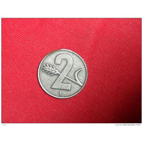 2 Kre."Suisse" De 1957 Fauté En Ttb.