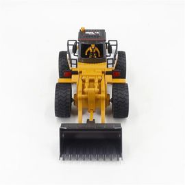 Aucune Boîte - Huina-Véhicule D'ingénierie Télécommandé, Machine À Bulldozer Électrique, Jouet Modèle Semi-Alliage, 1:18, Nouveau, 1532