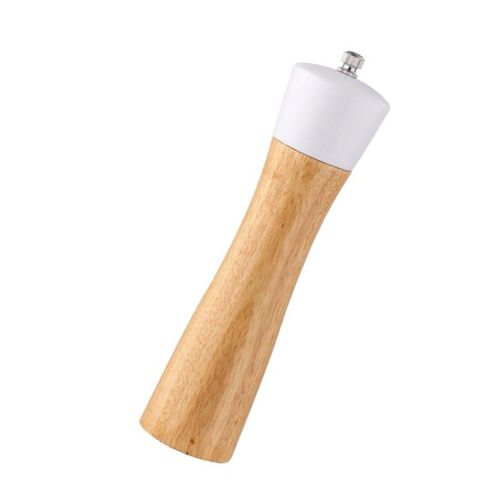 Moulin À Poivre En Bois De Chêne, Salière Et Poivrière, Avec Grosseur Réglable, Rechargeable, Pour Assaisonnement