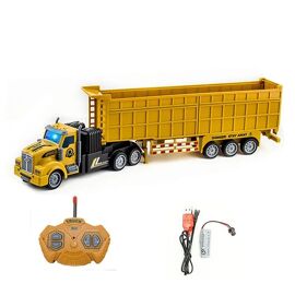 Jeu De 3 Camions Jouets Pour Bébé - Benne, Bétonnière - Sans BPA - Cadeau Enfant