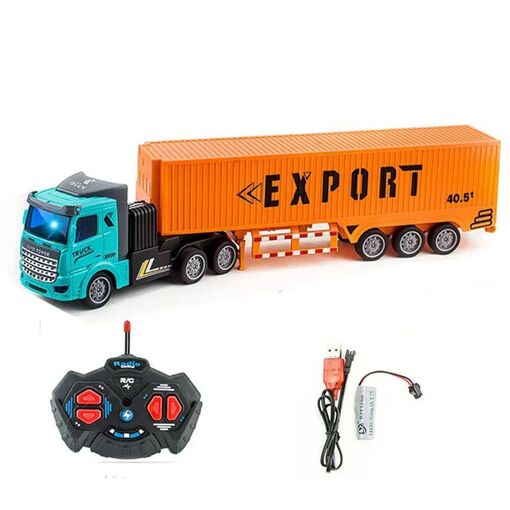 Semi-remorque 5 Essieux Métal 1:14 Pour Camion RC Tamiya – Modèle Hobby – Presque Prêt à Monter