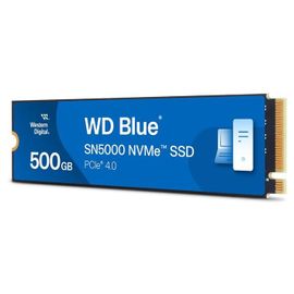 WD Blue SN5000 WDS500G4B0E-00CNZ0 500Go Disque dur interne PCI Express 4.0 x4 (NVMe)