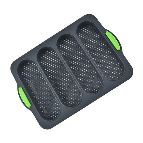 Moules En Silicone À 4 Cavités Pour Pain Grillé, Brownie, Dessert, Reine Des Neiges, Gâteau, Baguettes, Outils De Cuisson, Muffin Pâtisserie, Ustensiles De Cuisine