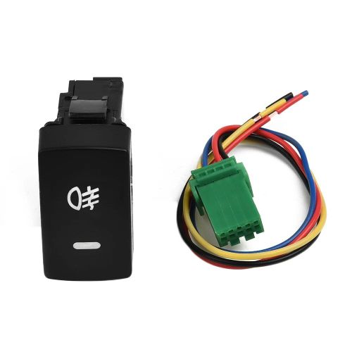 Bouton Poussoir De Phare Antibrouillard Arrière Pour Honda Civic Accord, Crv, 5 Broches, Led, Accessoires De Voiture