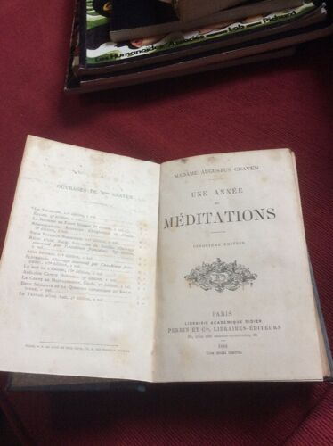 Une Annee De Meditations