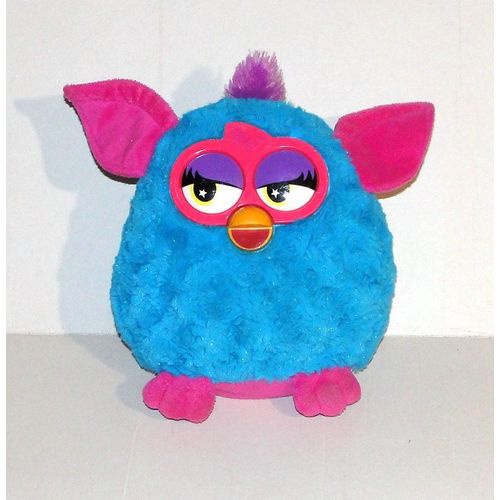Peluche Furby Bleu Rose 24 Cm Famosa