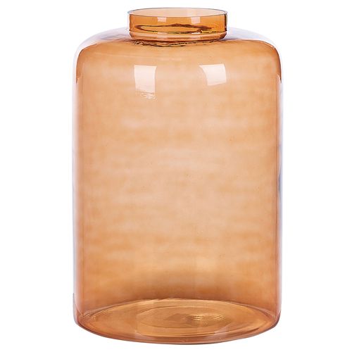 Verre Vase décoratif 41 cm Orange MIRCHI