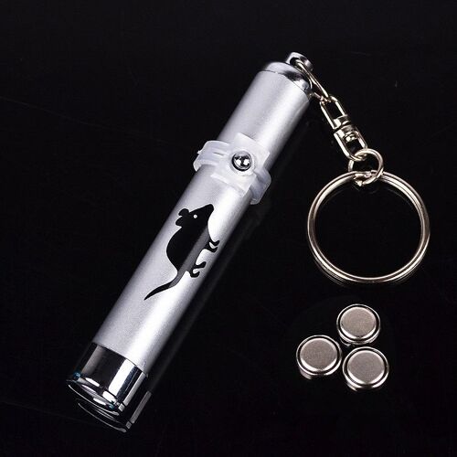 Jouet Laser LED créatif et amusant pour chat, stylo pointeur interactif avec souris et ombre, Animation lumineuse