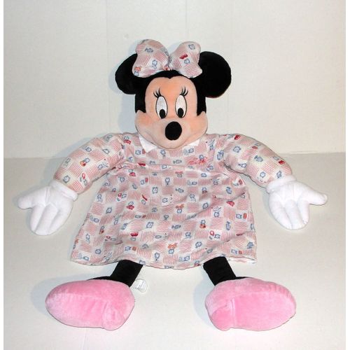 Peluche Minnie Range Pyjama Disneyland 66 Cm