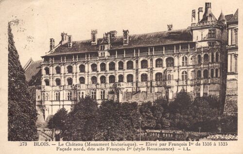 Carte Postale De Blois (Loir Et Cher) Le Château : Aile François 1er (Réf.273)