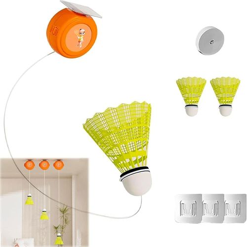 Outil D'entraînement De Badminton Traineur De Badminton Balles D'entraînement De Badminton Pour Seul Joueur Dispositif D'entraînement Réglable Aide Au Badminton Pour Joueur,Entraîneur