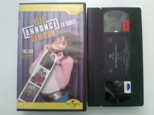 Cassette Vidéo Vhs - Elie Semoun Annonce La Suite - Volume 2