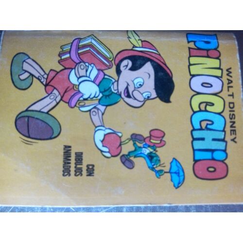 Pinocchio - Walt Disney - Mini Infancia 4 - Editorial Bruguera - 1982
