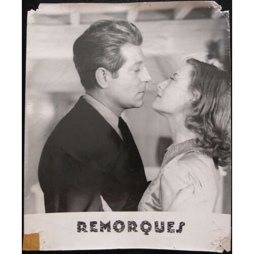 Jean Gabin * Remorques * Jean Gremillon - Film 1939 - Petite Affiche 29,5x23,5 Cm * 1 Photo Originale D'exploitation De Cinéma * Lobby Card * Jean Gabin ; Michele Morgan ; Madeleine Renaud
