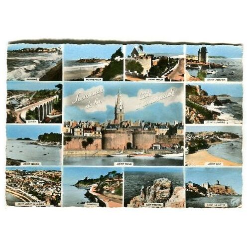Carte Postale - Différentes Vues - Souvenirs De La Côte D' Emeraude