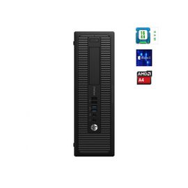 HP ELITEDESK 705 G1 SFF AMD A4 PRO-7300B - 3.8 Ghz - Ram 16 Go - DD 500 Go
