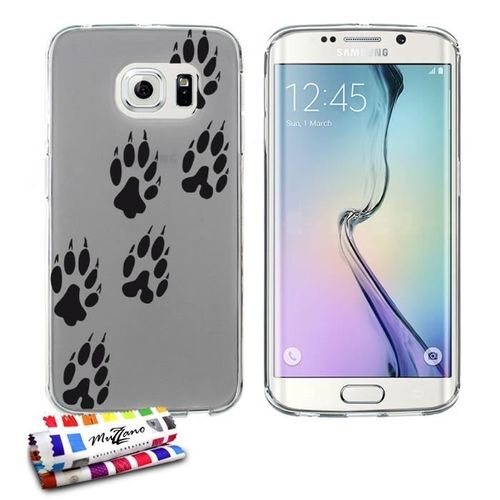 Coque Case Samsung Galaxy S6 Edge " Ours " Silicone Transparent Souple (Tpu)