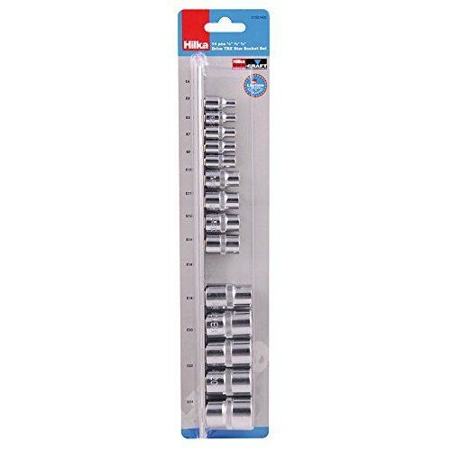 Hilka 1201400 Pro Craft TX Lot de 14 douilles étoiles