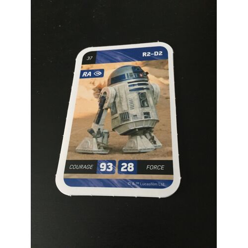 Carte Star Wars Solo Leclerc 2018 Numéro 37, R2-D2