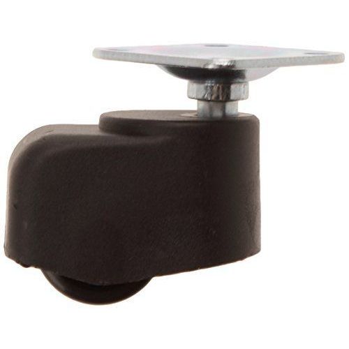 Suki 3271417 Patin avec platine pour meuble 25 mm Noir