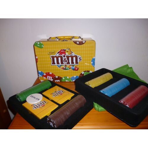 Mallette Jeux Poker M&m's Collector