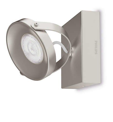Philips - Spot Led Chrome Spur - Luminaire D'intérieur