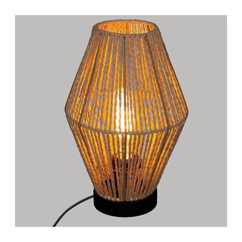 Lampe ? Poser Corde Nature H 32 Cm