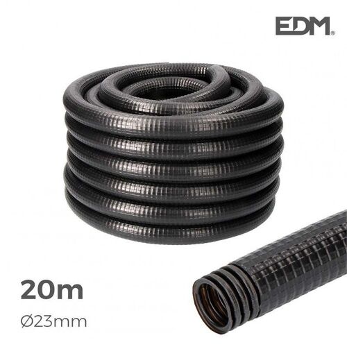 Gaine Électrique Icta Ø32mm Noir Usage Extérieur 20m