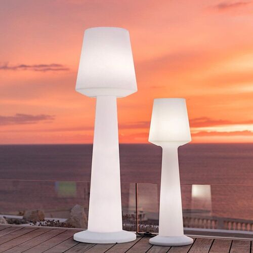 Lampadaire Ext Filaire Austral W170 Blanc Poly?Thyl?Ne H170cm