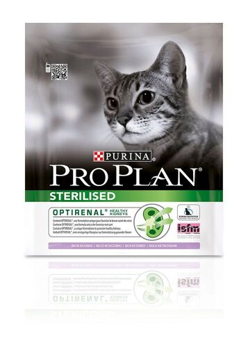 Croquettes Chat Stérilisé Pro Plan-  Riche En Dinde - 400g