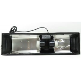 Support De Lampe Double Naturalistic Terrarium Hood 2x60 W Max Lf-55e