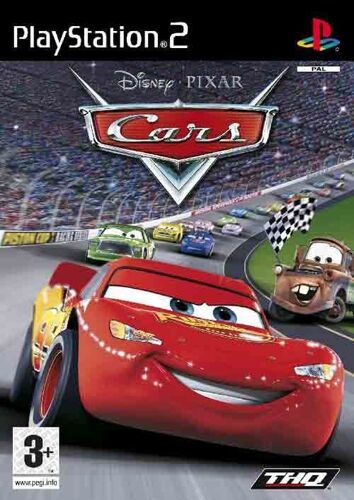 Lot - Cars - Sur Ps2 - Playstation 2 + 1 Jeu Pc Neuf (Voir Photos)