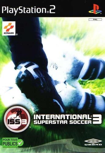 Lot - Iss 3 - International Superstar Soccer 3 - Sur Ps2 - Playstation 2 + 1 Jeu Pc Neuf (Voir Photos)