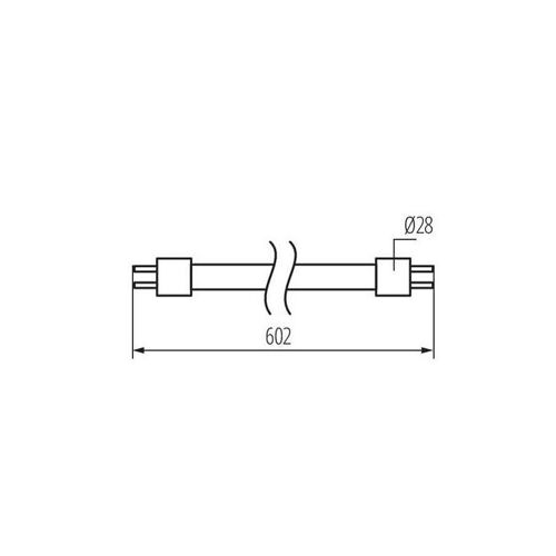 Tube Led T8 (G13) 602mm 9w 1440lm - Blanc Naturel 4000k