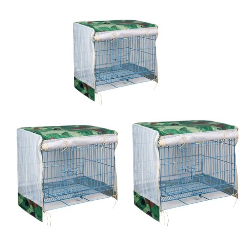 Couverture De Cage Pour Chien, Couverture De Cage Pour Chien, Anti-Poussière, Respirante, Pliable, Filet, Niche D'extérieur