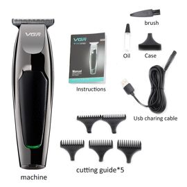 Tondeuse Professionnelle Pour Homme, Rasoir Électrique Pour Coiffeur, Machine À Couper Les Cheveux Et La Barbe, Avec Ou Sans Fil
