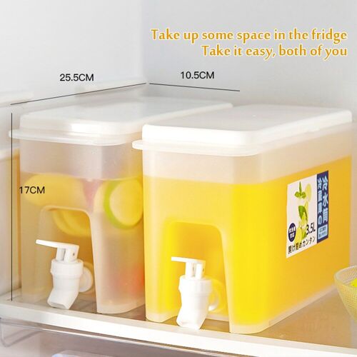 Bouilloire Pour Réfrigérateur, Carafe À Jus Avec Robinet, Refroidisseur De Bar, Whisky Pour Bouteille De Limonade, Seau D'eau, Seau À Glace